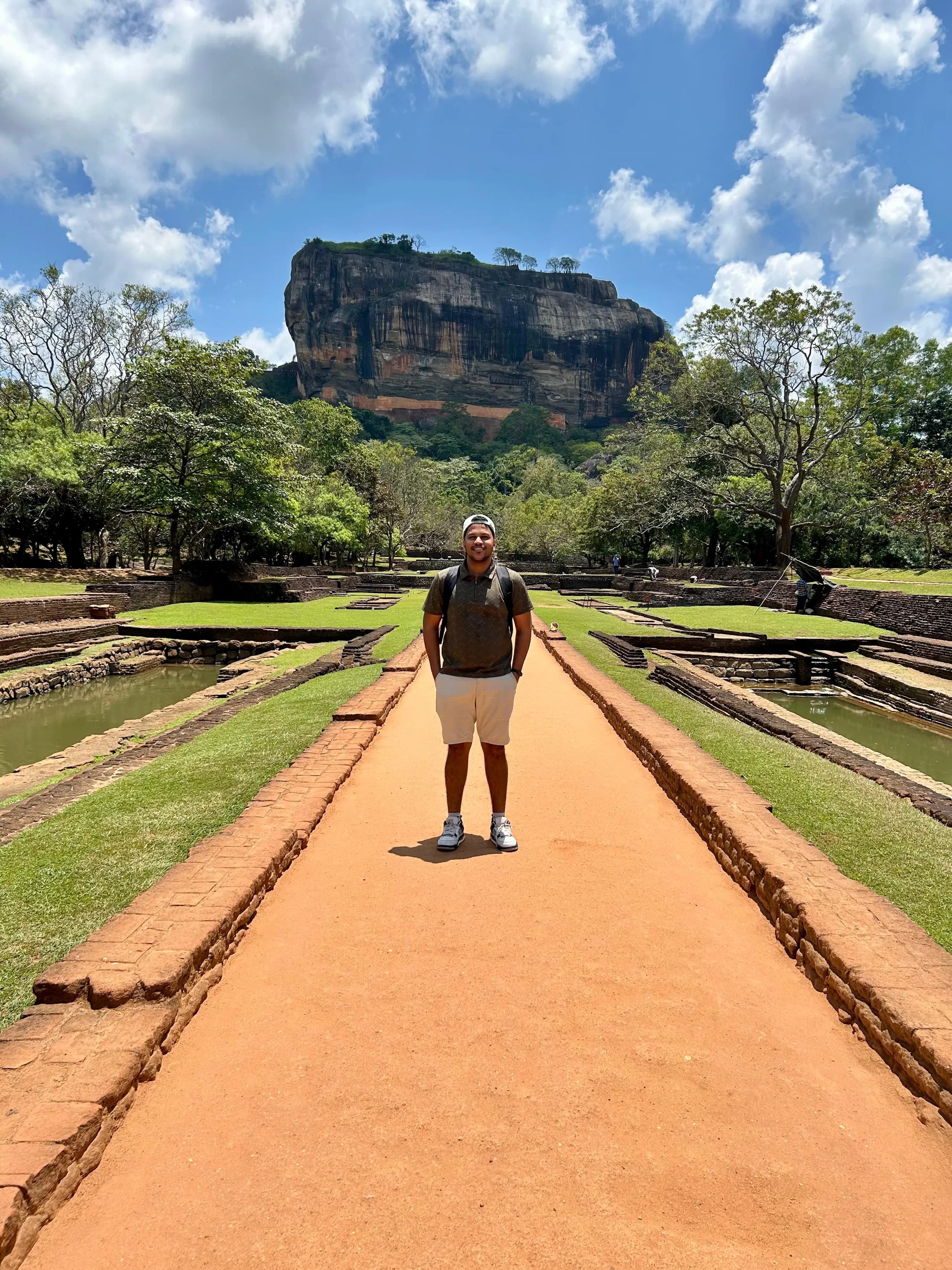 Ramath Manjitha at Sigiriya Rock